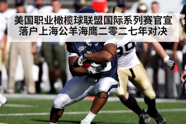 美国职业橄榄球联盟国际系列赛官宣落户上海公羊海鹰二零二七年对决